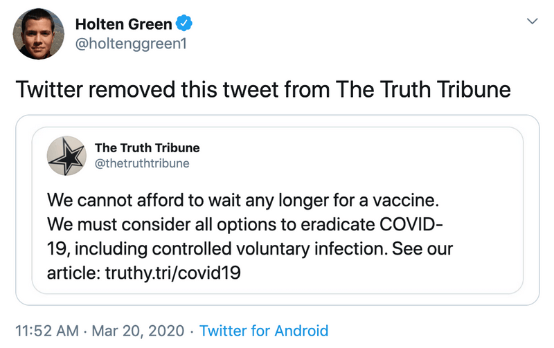 Moderation as censorship?